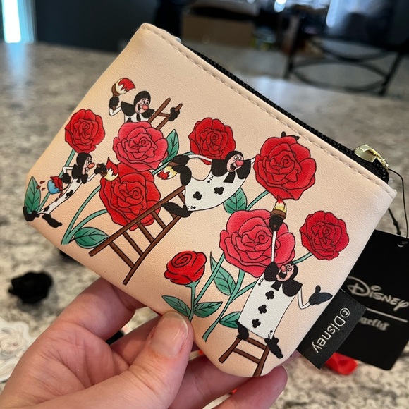 Disney Loungefly Alice in Wonderland Pouch and Lip Balm - Picture 3 of 7